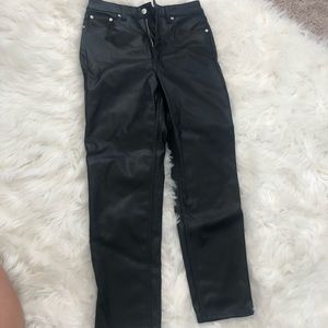 Leather pants